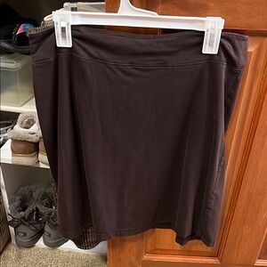 Dark Brown Skirt